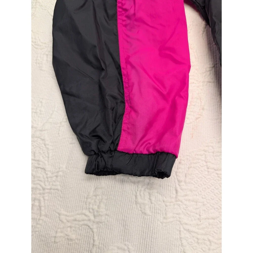 Ocean Pacific OP Vintage 80s 90s Windbreaker Jacket Neon Green Pink Purple Beach